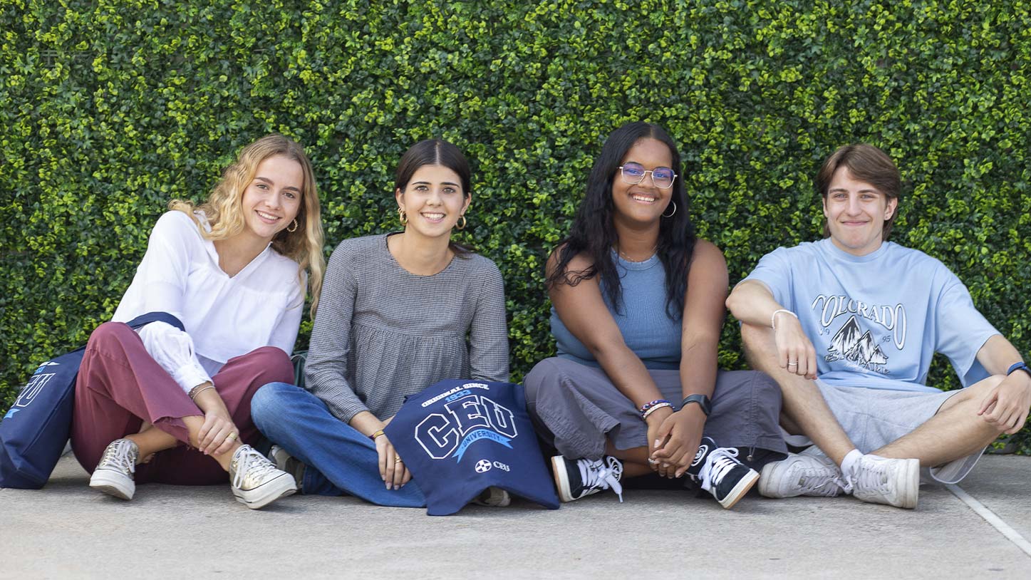 Estudiantes durante la Jornada de Bienvenida (Welcome Day) a la universidad